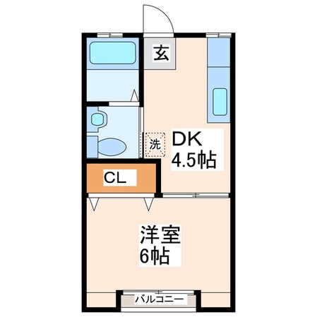 東海学園前駅 徒歩23分 2階の物件間取画像